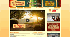 Desktop Screenshot of aplusspanishacademy.com